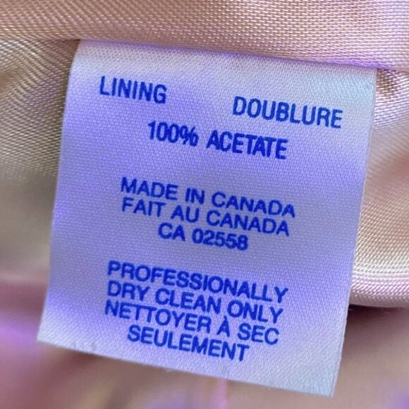 Danier Rainbow Stripe Suede Cropped Button Up Short Sleeve Jacket L - Picture 8 of 13